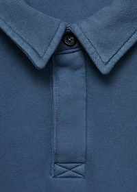 Polo-neck sweatshirt