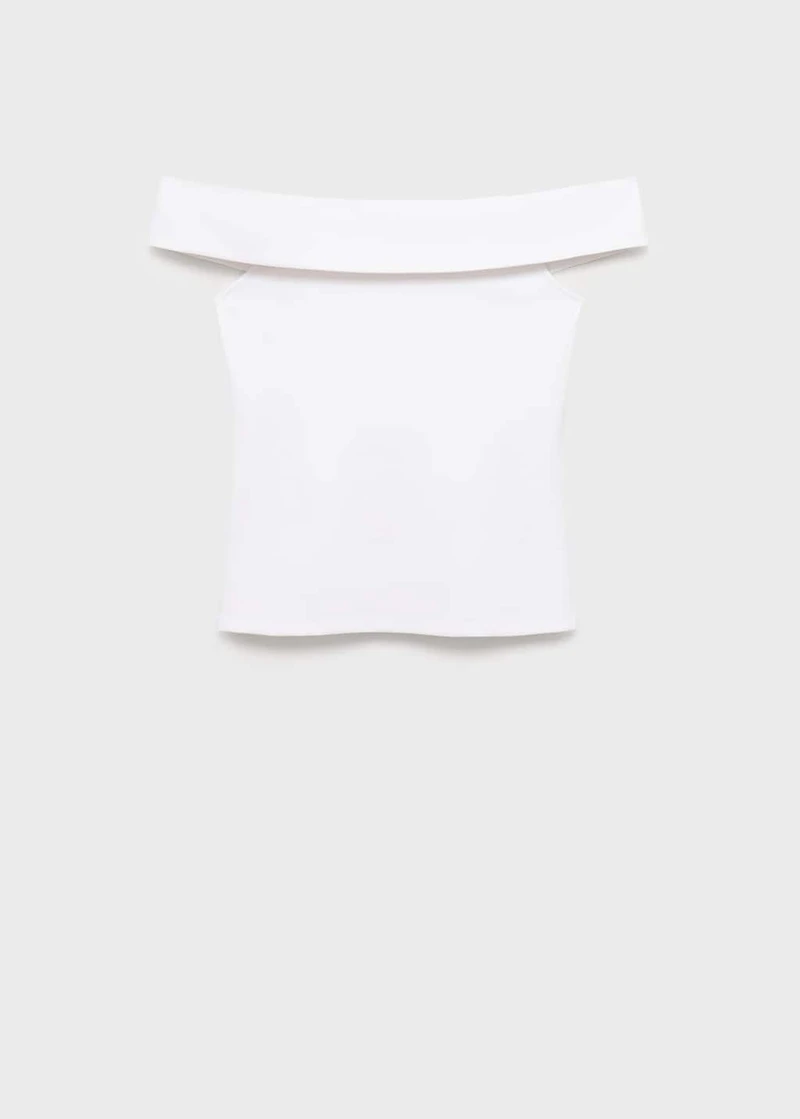 Strapless top