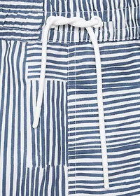 Multi-striped swimsuit