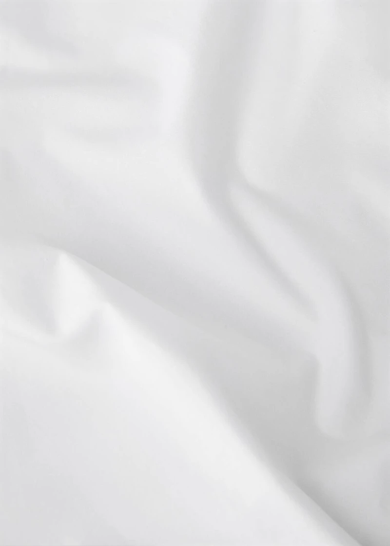 Percale cotton top sheet for cm bed