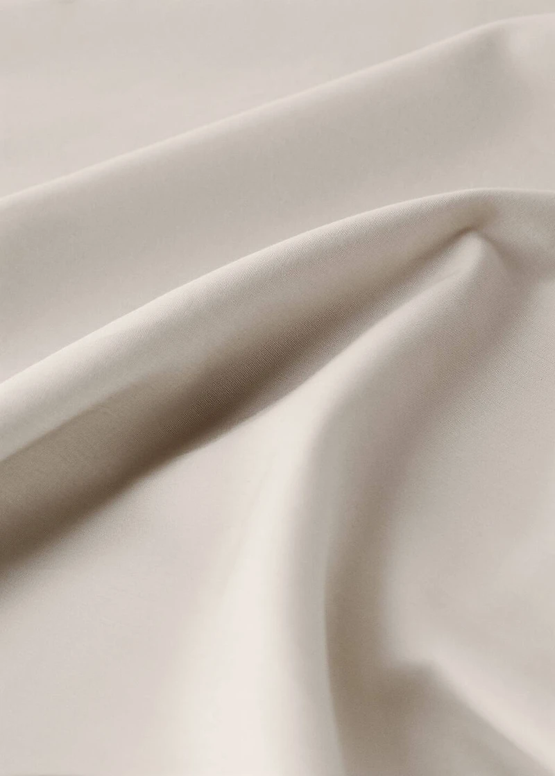 500-thread cotton percale duvet cover for 150/160cm bed