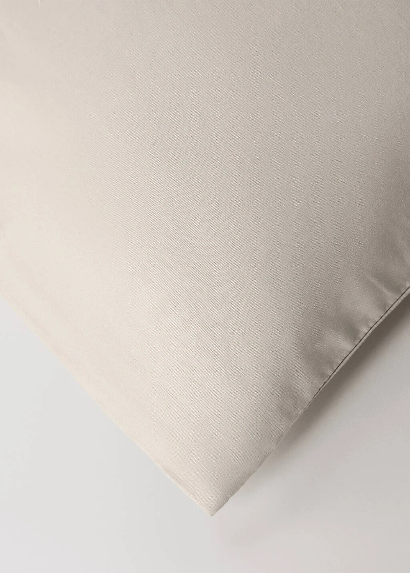 500-thread cotton percale duvet cover for 135/140 cm bed