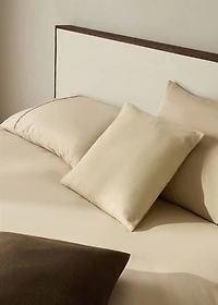 500-thread cotton percale duvet cover for 135/140 cm bed