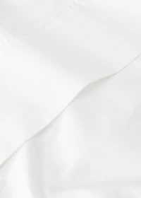 300-thread count percale cotton top sheet for / cm bed