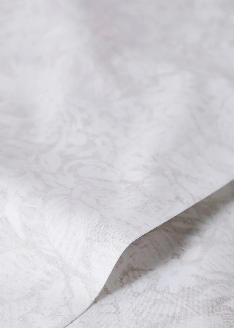 200-thread count percale cotton top sheet for / cm bed