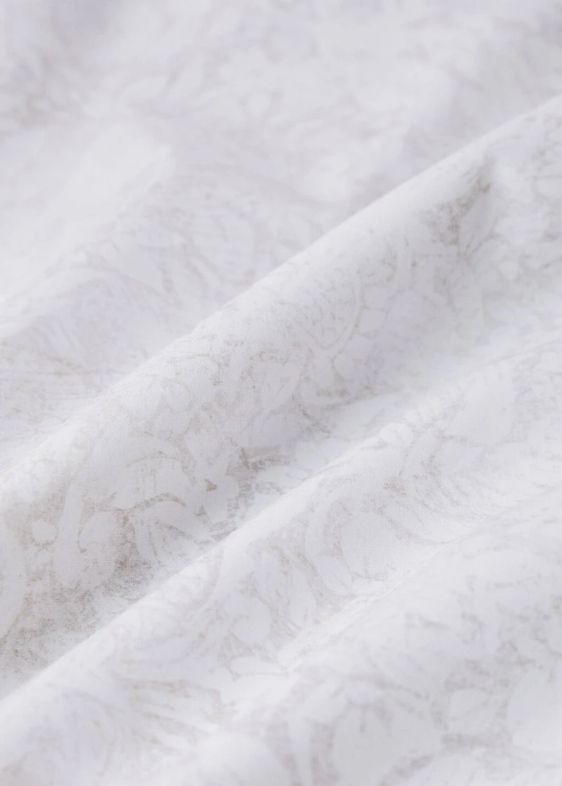 200-thread count percale cotton top sheet for / cm bed