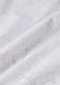 200-thread count percale cotton top sheet for 180/200 cm bed