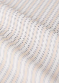 Children's percale cotton top sheet with hedgehog print for cm bed