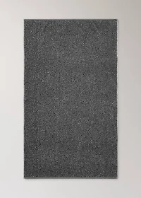 Cotton-blend two-tone bath towel