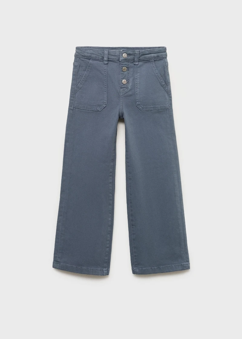 Straight-fit jeans with pockets