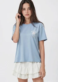 Surf printed t-shirt
