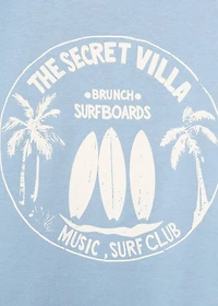Surf printed t-shirt