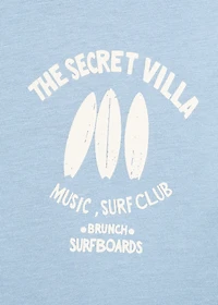 Surf printed t-shirt