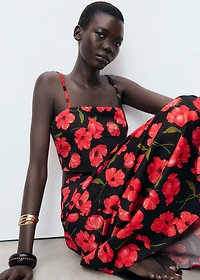 Floral crop top