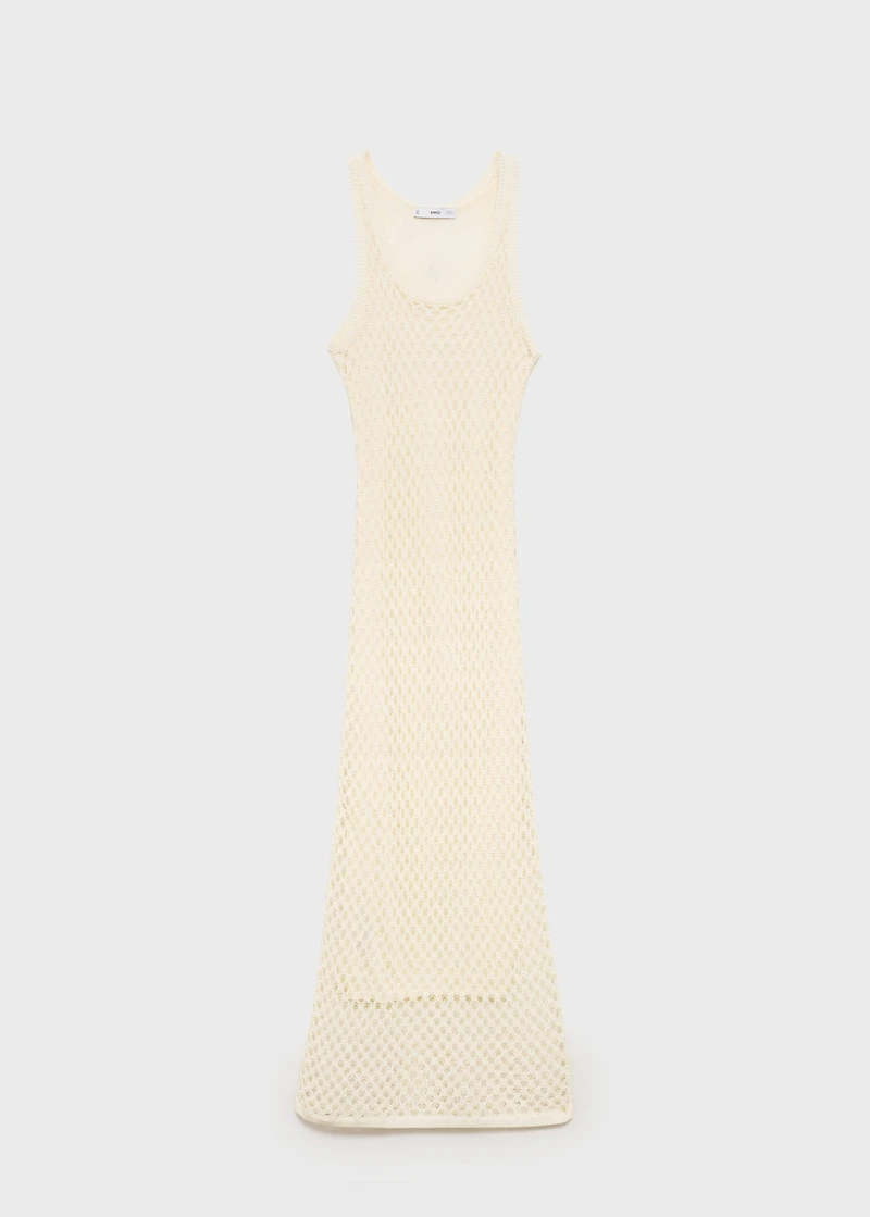 Crochet long dress