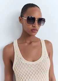 Crochet long dress