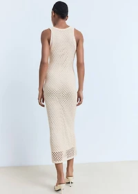 Crochet long dress