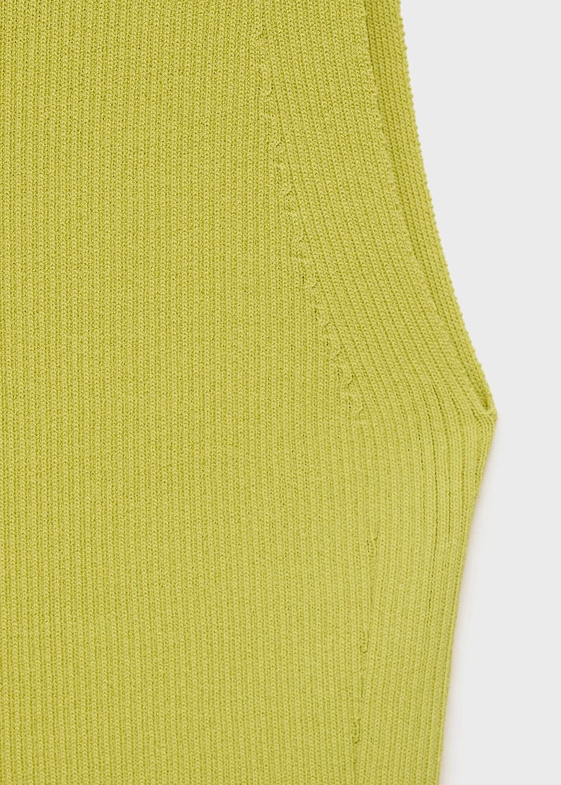Ribbed knit top