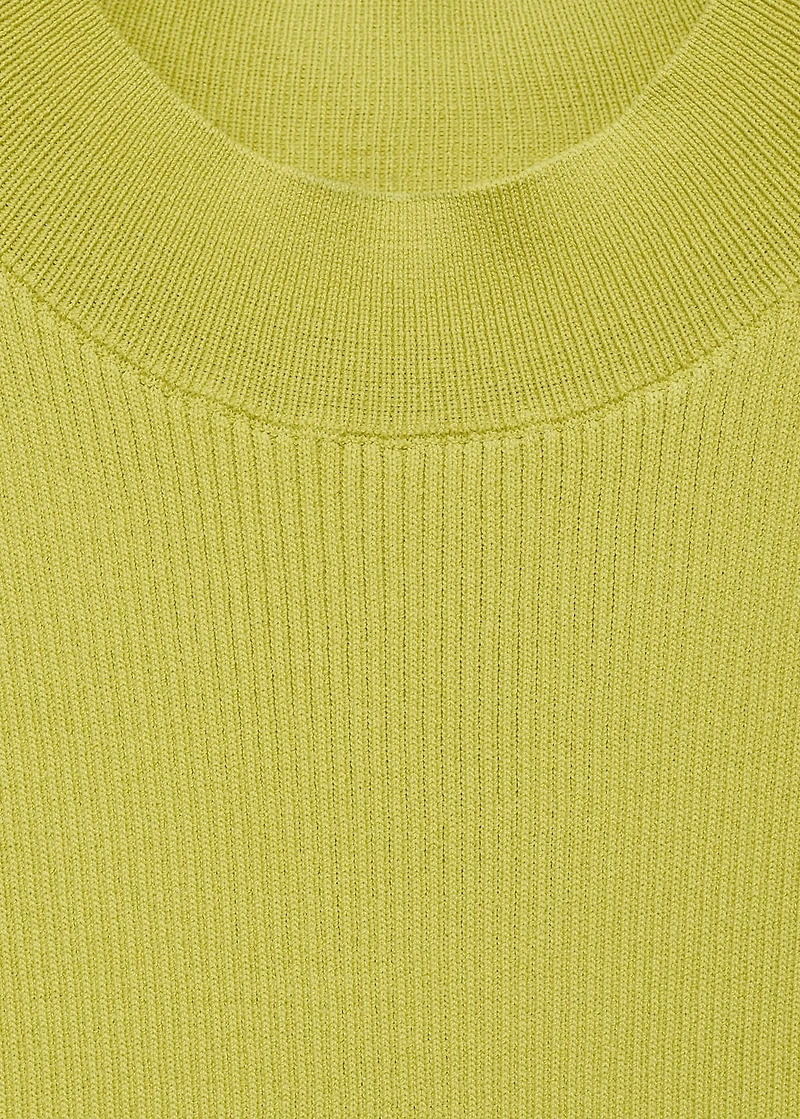 Ribbed knit top