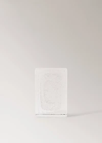 Bubble-glass decorative block