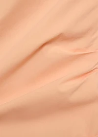 Strapless midi-dress