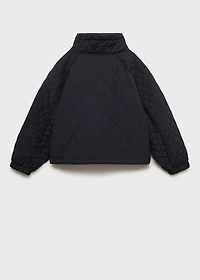 Oversize quilted down anorak