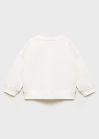 Sweatshirt with embroidered star