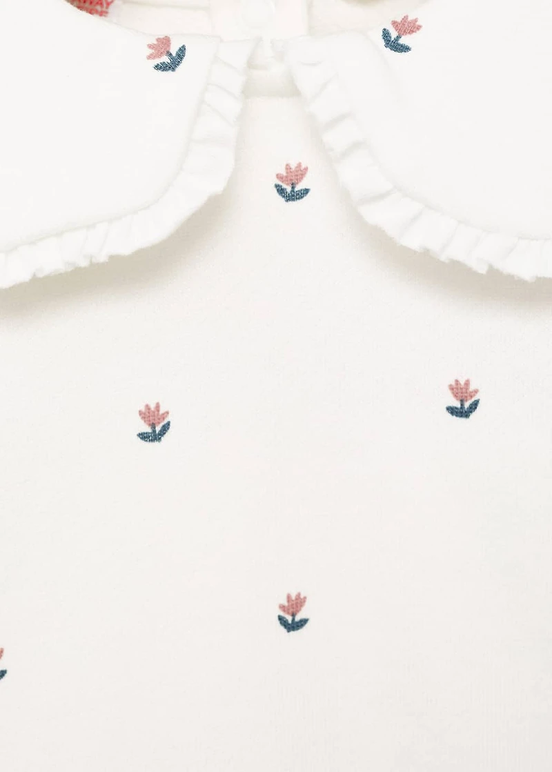 Floral printed sweatshirt