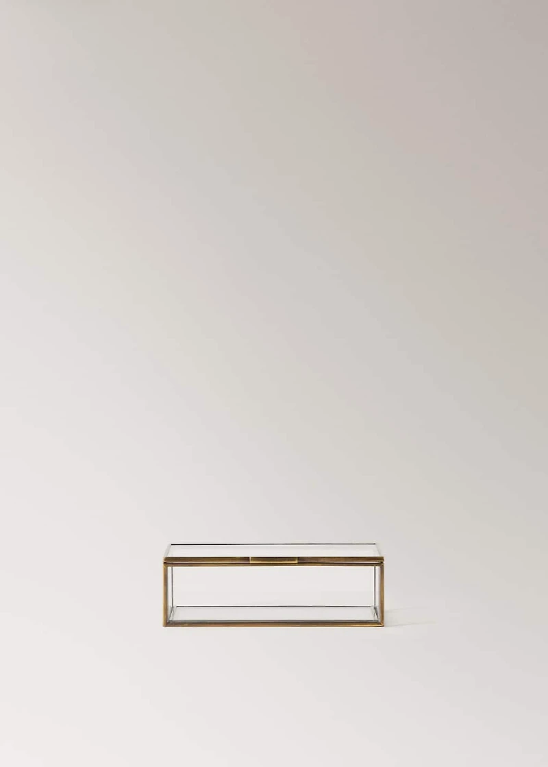 Small box with metal profile