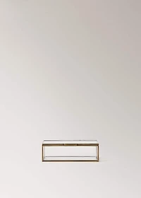Small box with metal profile