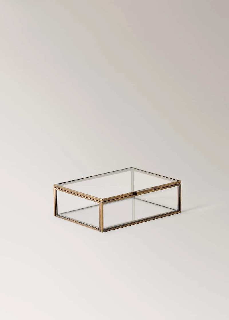 Small box with metal profile