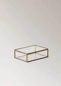 Small box with metal profile