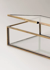 Small box with metal profile