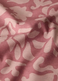 Printed canvas tablecloth for 2 to 4 diners
