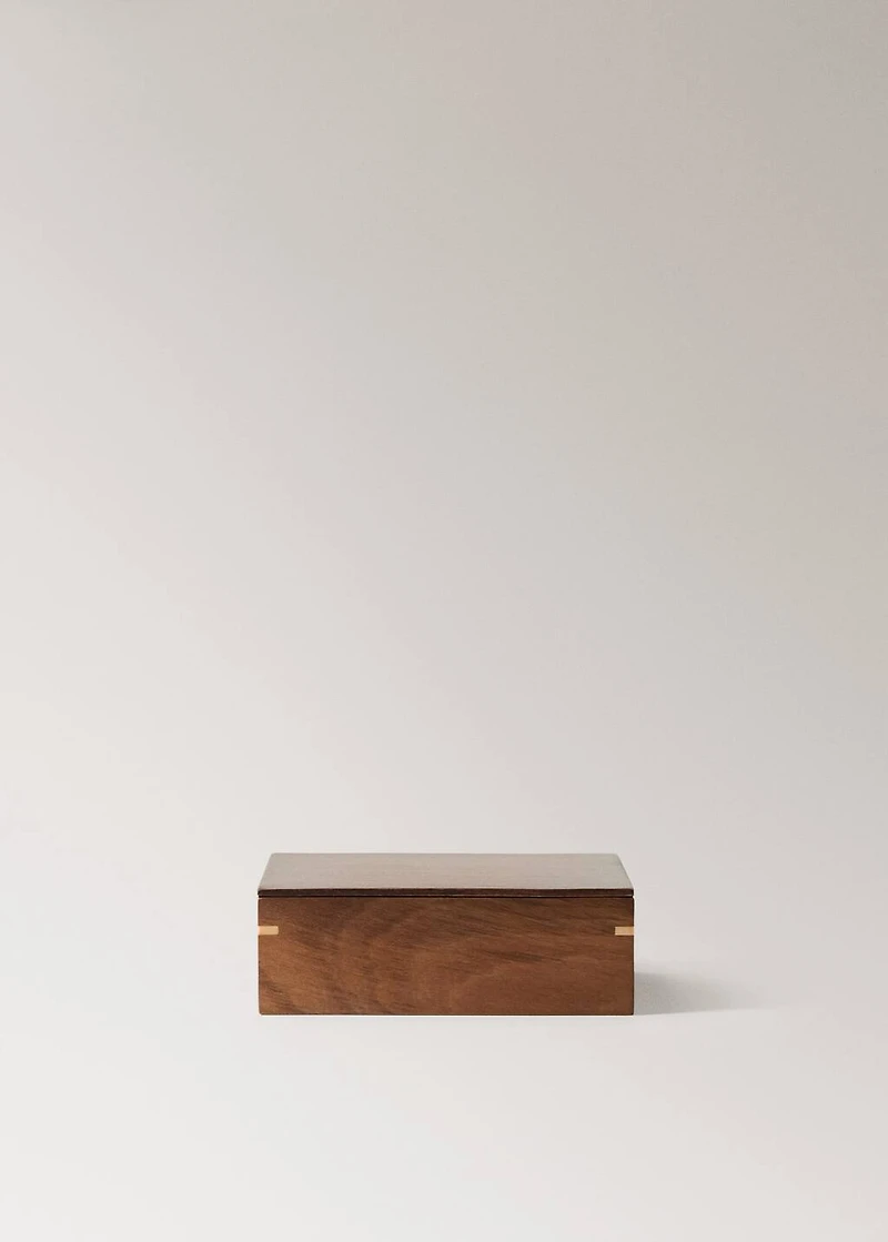 Combined wooden box