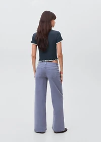 Organic cotton crop top