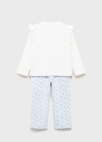 Printed long pyjamas