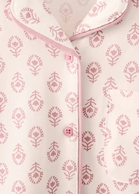 Printed long pyjamas