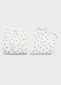 Printed cotton pyjamas