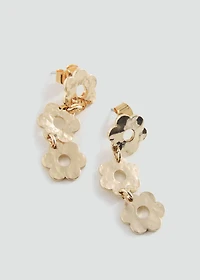 Floral earrings