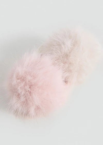 Pompom hair tie