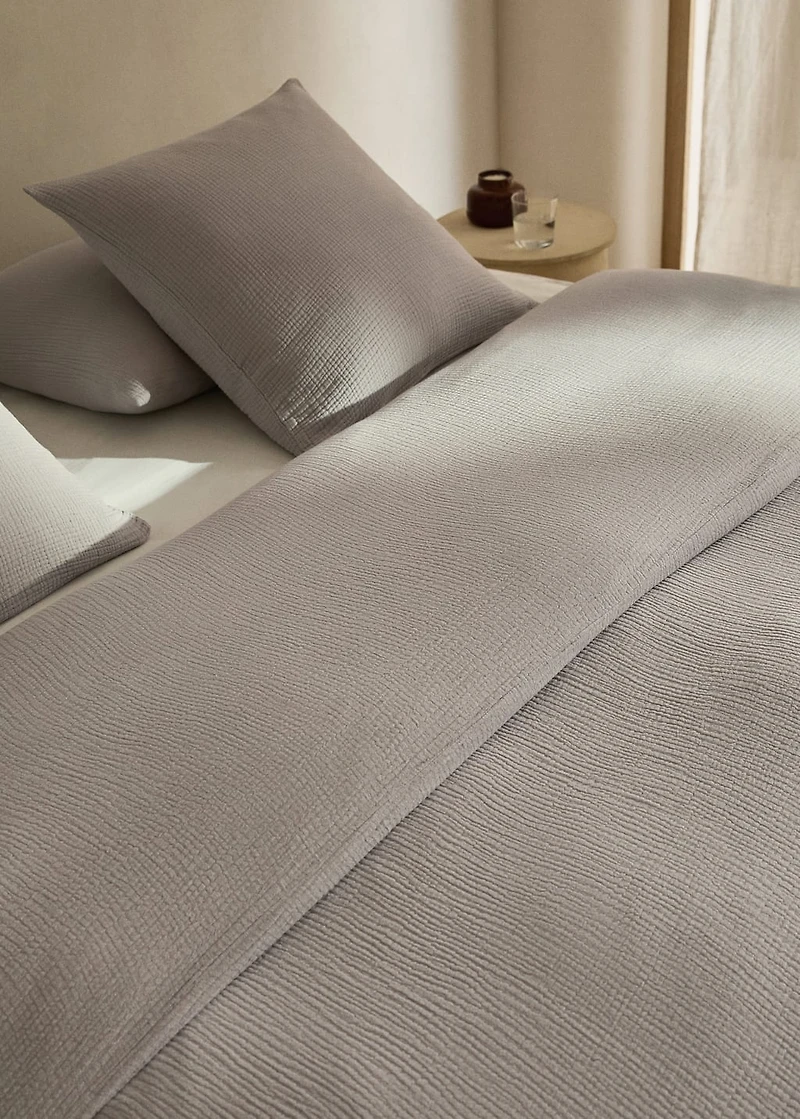 Cotton gauze duvet cover for 135 cm bed