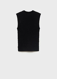 Textured crepe top