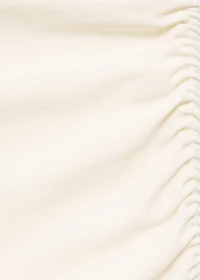 Asymmetrical pleated dress