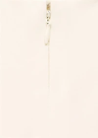 Asymmetrical pleated dress
