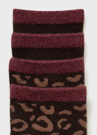 2 pack printed socks