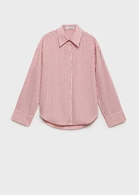 Oversize striped shirt