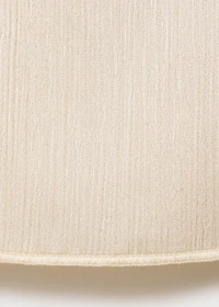 Pleated knitted top