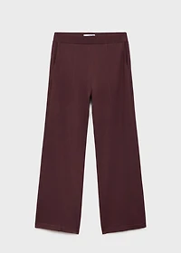 Jogger pants with elastic waist