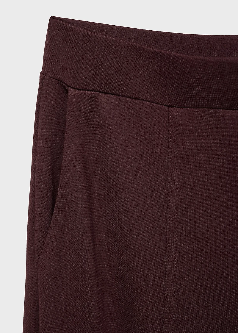 Jogger pants with elastic waist